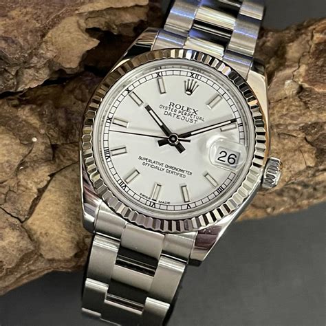 rolex 31mm ladies|pre owned rolex 31mm.